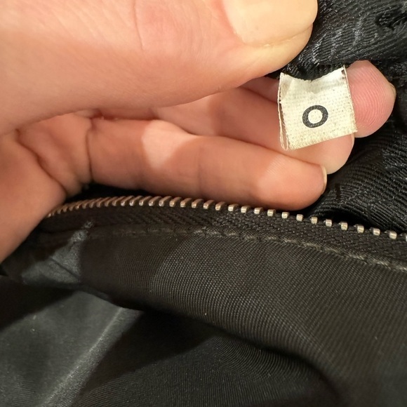 PRADA Authentic Tessuto Nylon Saffiano Crossbody Bag in Black - Picture 15 of 16